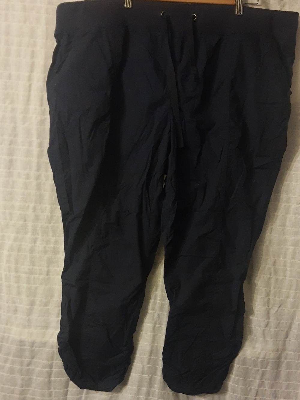 torrid Dark Navy Drawstring Cropped Joggers